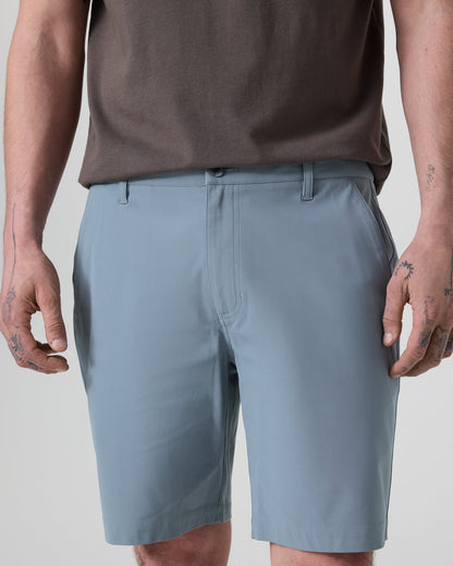 Meta Short 8" Dusty Blue Chino Shorts - Vuori