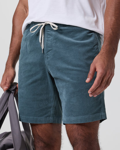 Optimist Short Men's Light Deep Sea Corduroy Shorts - Vuori