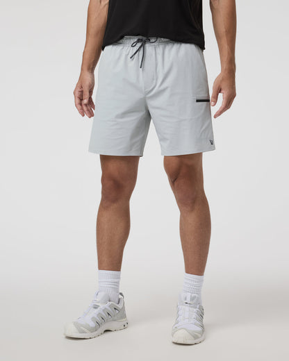 Grafton Short Lined Classic Fit 7" Sky Grey - Vuori