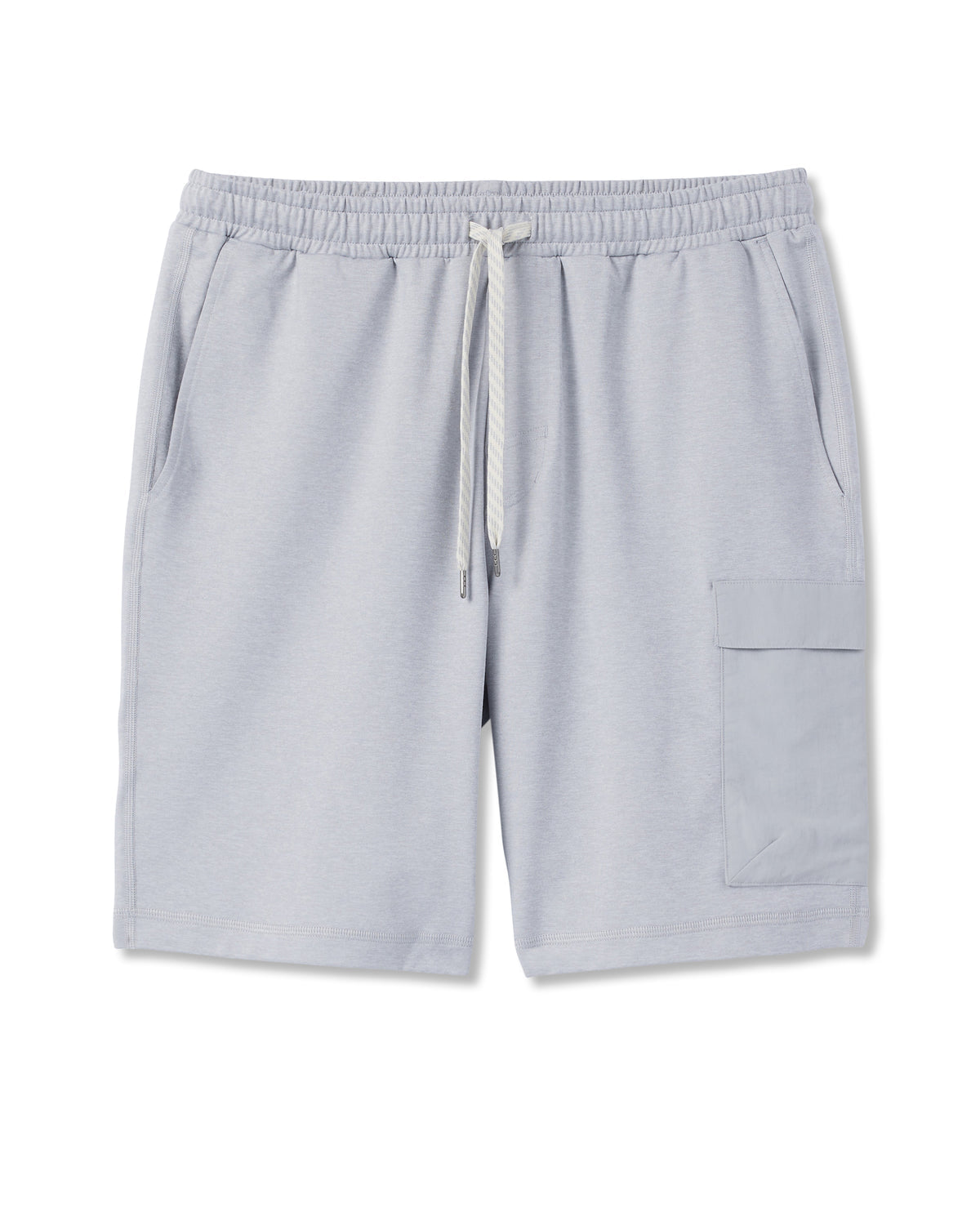 Sunday Performance Utility Short Classic Fit 8" Platinum Heather - Vuori