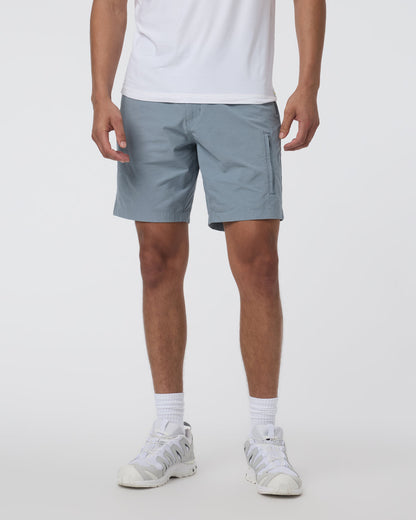 Barren Explorer Short Classic Fit 8" Dusty Blue - Vuori