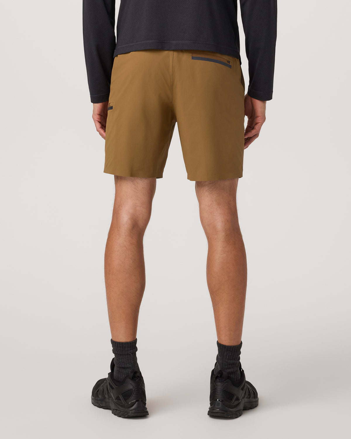 Grafton Short Unlined 7" Men's Rum Training Shorts - Vuori