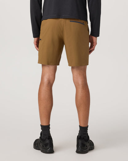 Grafton Short Unlined 7" Men's Rum Training Shorts - Vuori