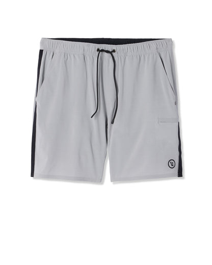 Elevate Kore Utility Short Lined 7" Men's Sea Fog Shorts - Vuori
