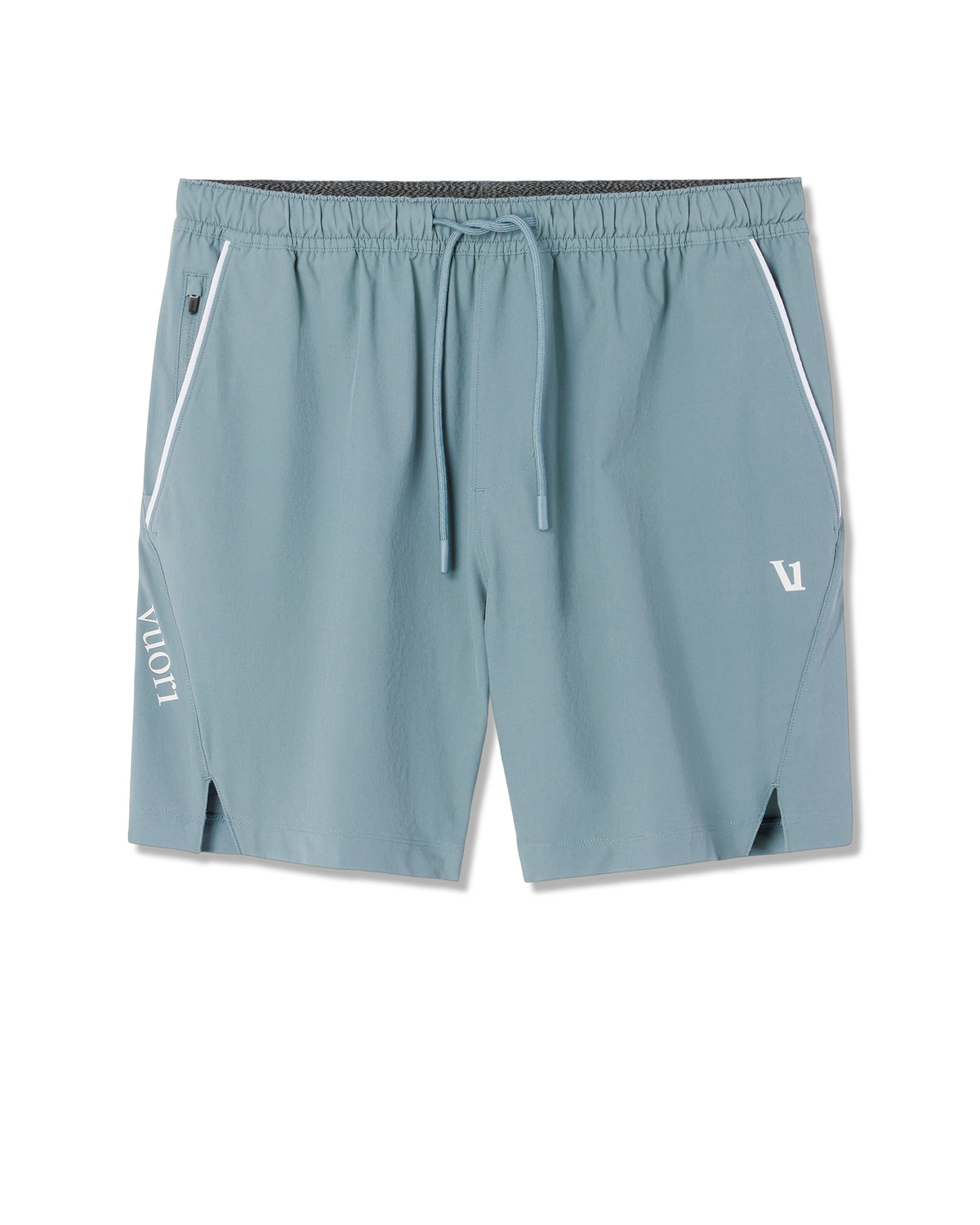 Crosscourt Short Unlined 7" Men's Mist Tennis Shorts - Vuori
