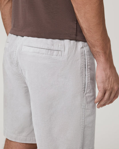 Optimist Elastic Waist Short 8" Men's Amethyst Grey Short - Vuori