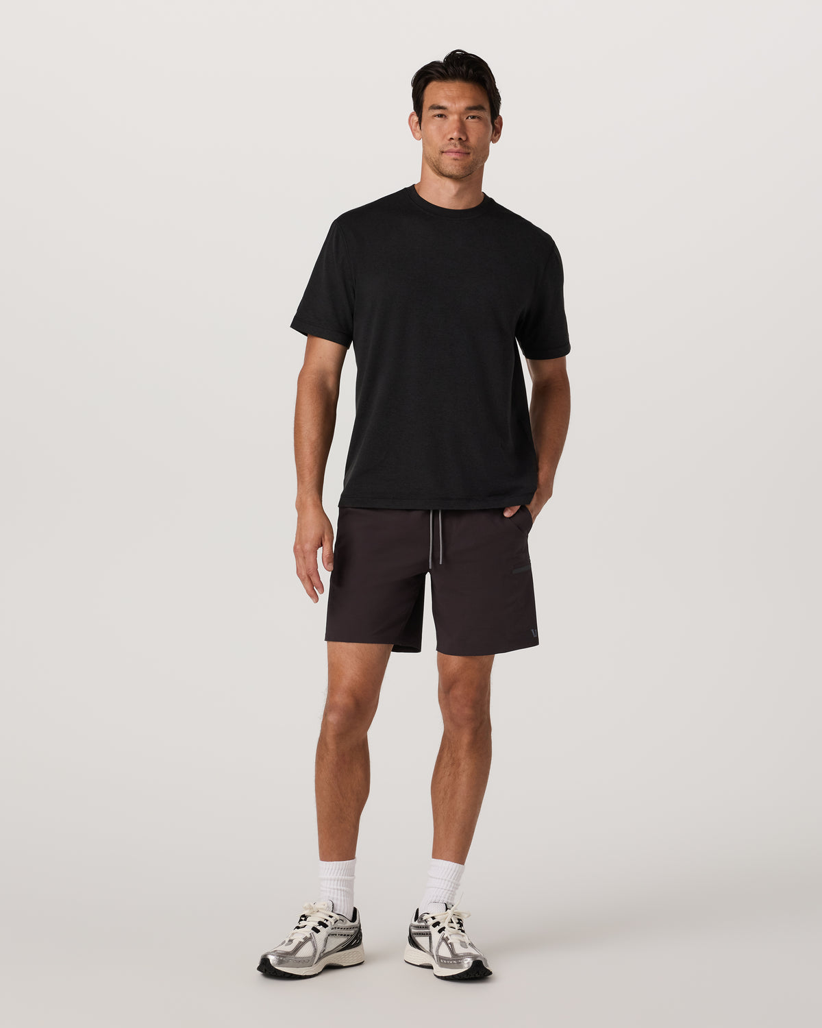 Grafton Short Unlined 7" Men's Raisin Training Shorts - Vuori