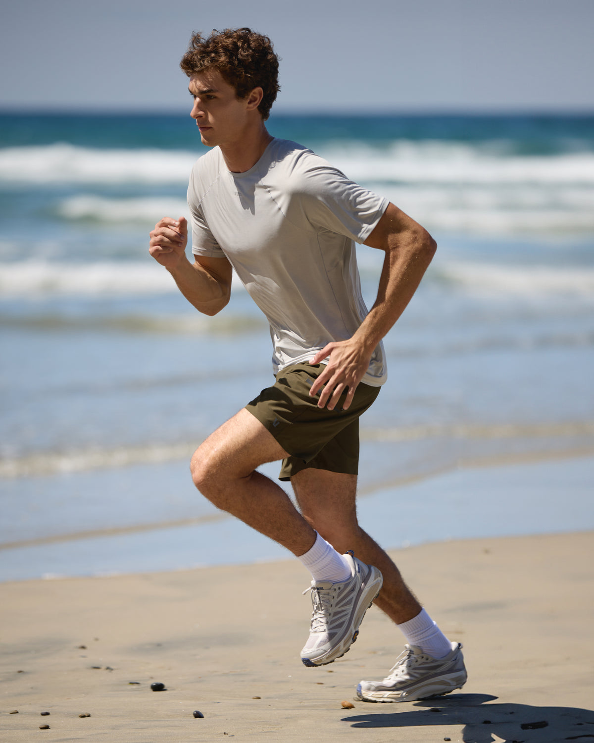 Grafton Short Unlined Classic Fit 7" Moss Green - Vuori
