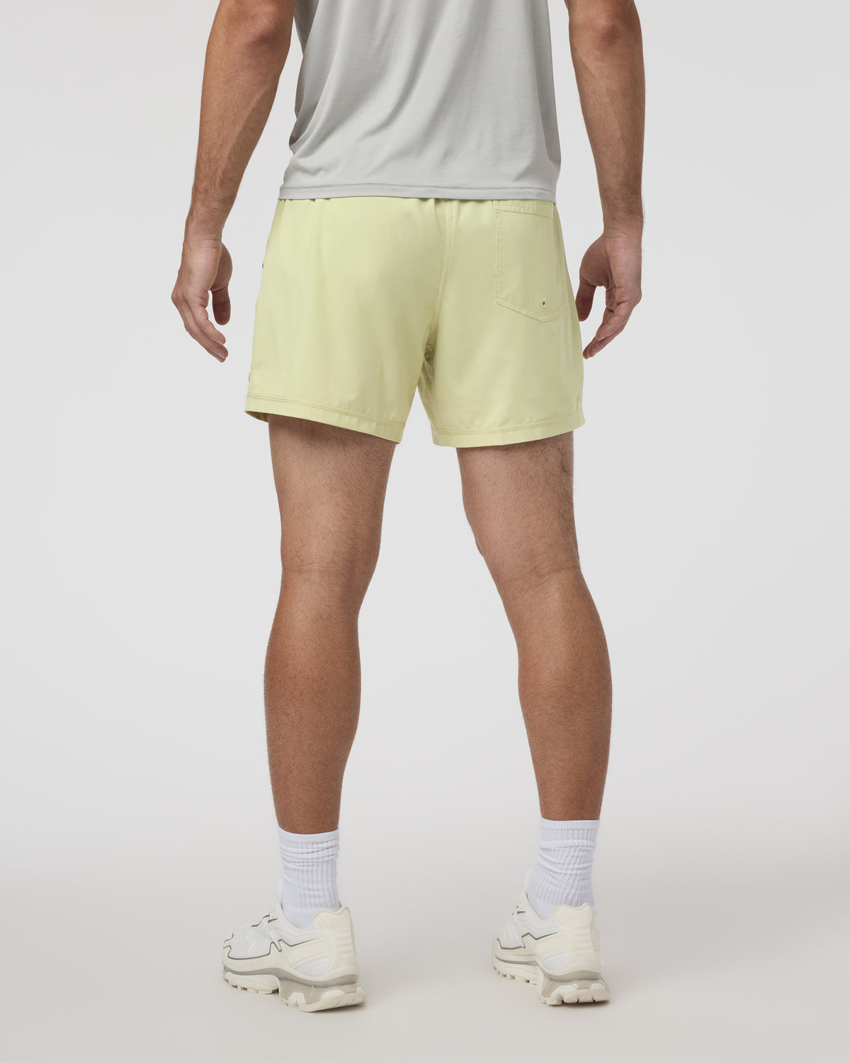 Kore Short 5" Pale Citron Athletic Shorts - Vuori