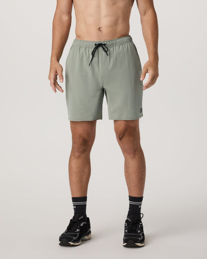 Elevate Kore Short Lined 7" Men's Agave Shorts - Vuori