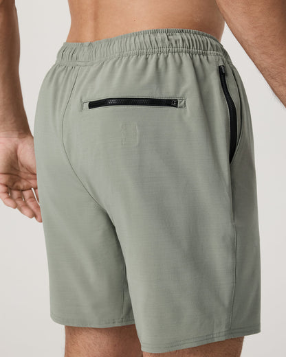 Elevate Kore Short Lined 7" Men's Agave Shorts - Vuori