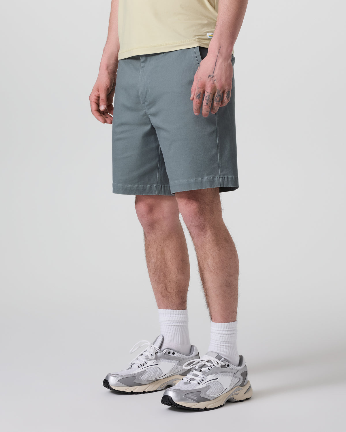 Fletcher Short Classic Fit 8" Dusty Blue - Vuori