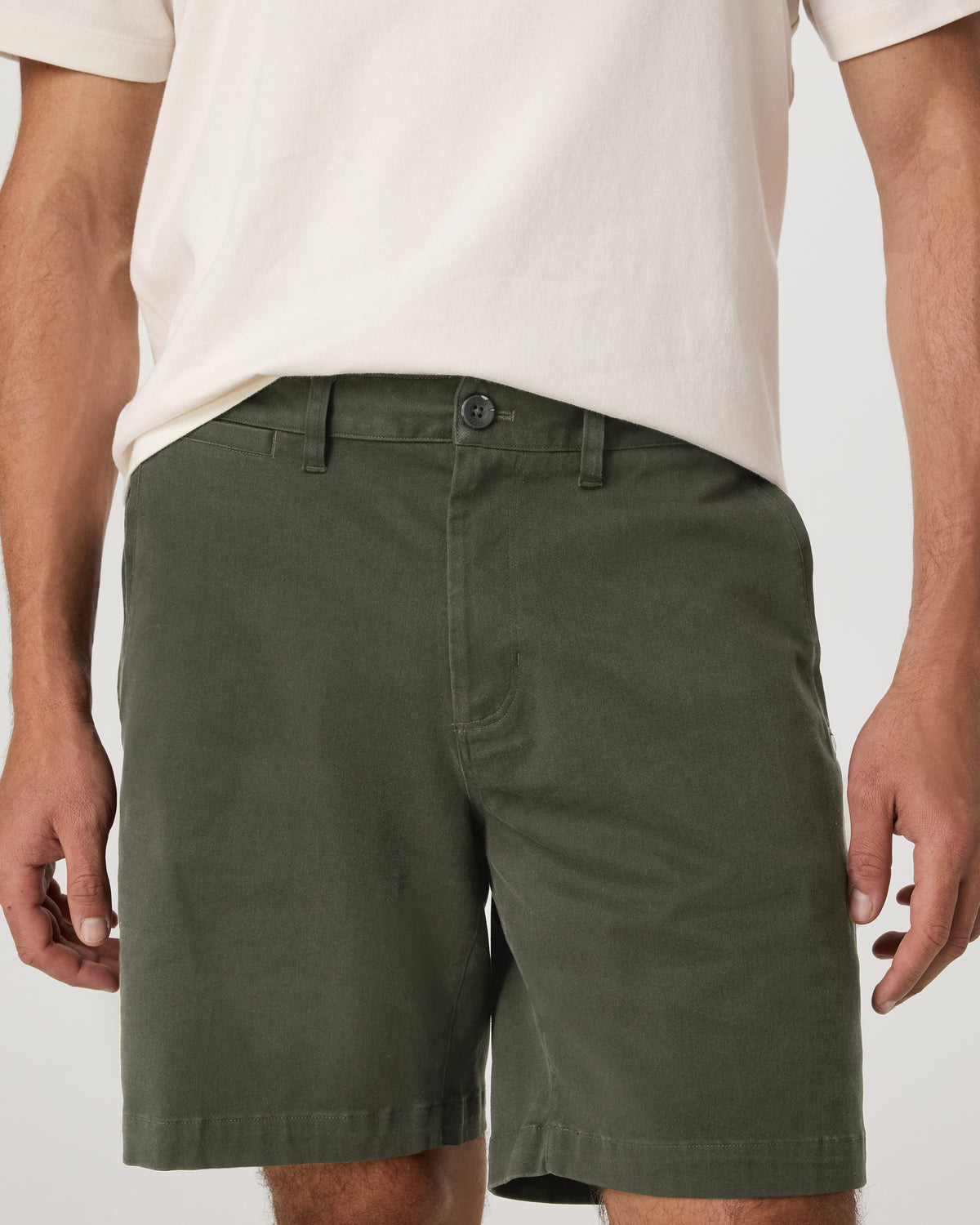Fletcher Chino Short 8" Men's Dark Oregano Shorts - Vuori