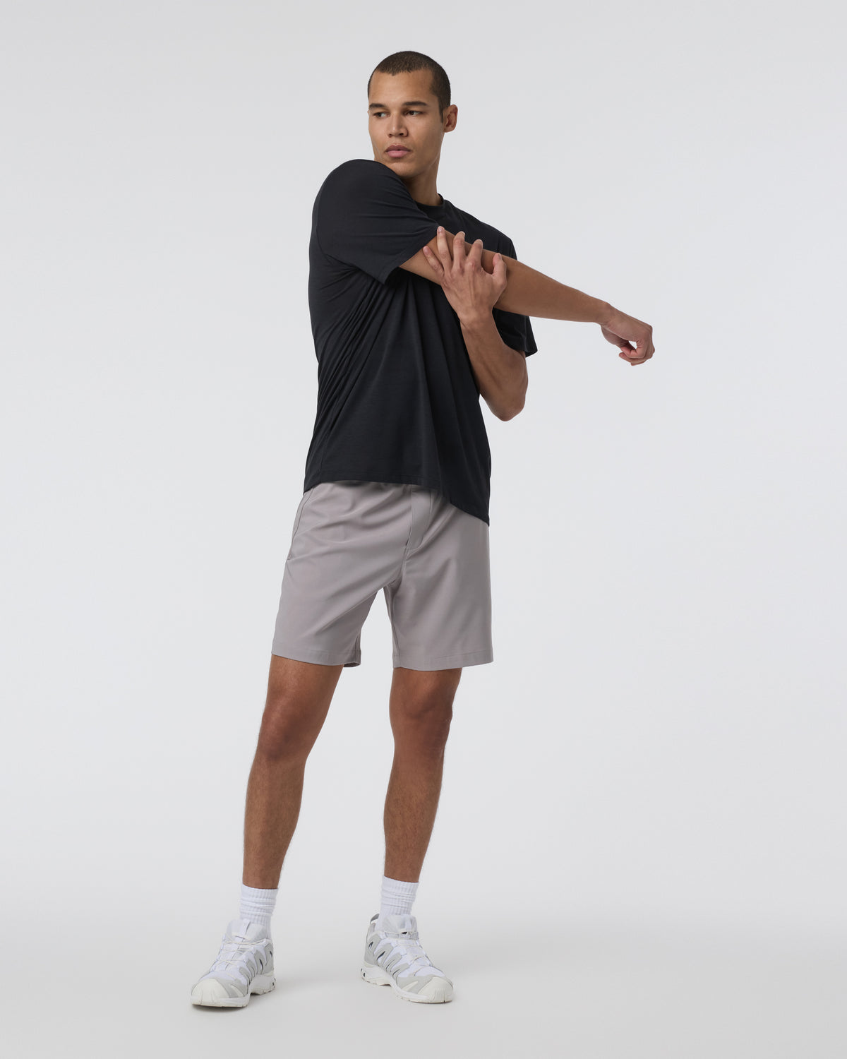 Train Tech Short Men's Shiitake Training Shorts - Vuori