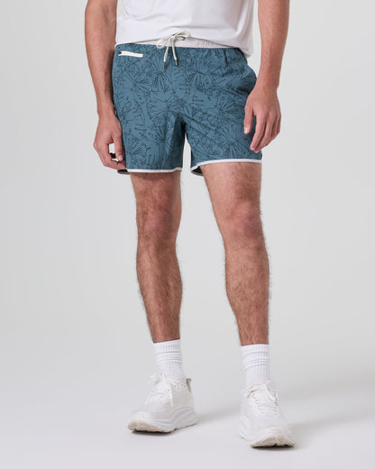 Banks Short 5" Deep Sea Lily Active Shorts - Vuori