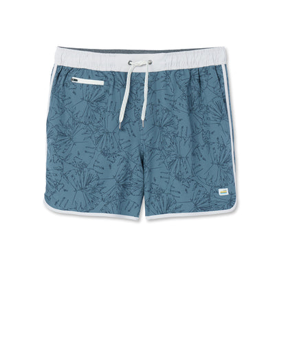 Banks Short 5" Deep Sea Lily Active Shorts - Vuori
