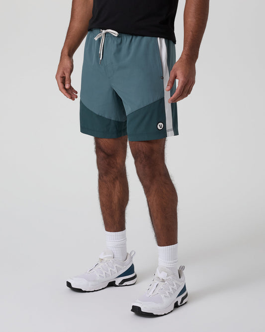 Kore Short X1 Lined Classic Fit 7" Light Deep Sea/Deep Sea/Salt - Vuori
