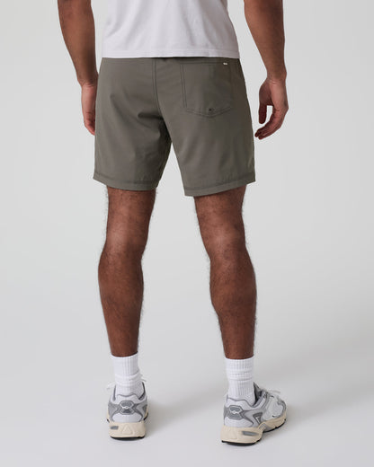Kore Short Lined 7" Men's Warm Grey Athletic Shorts - Vuori