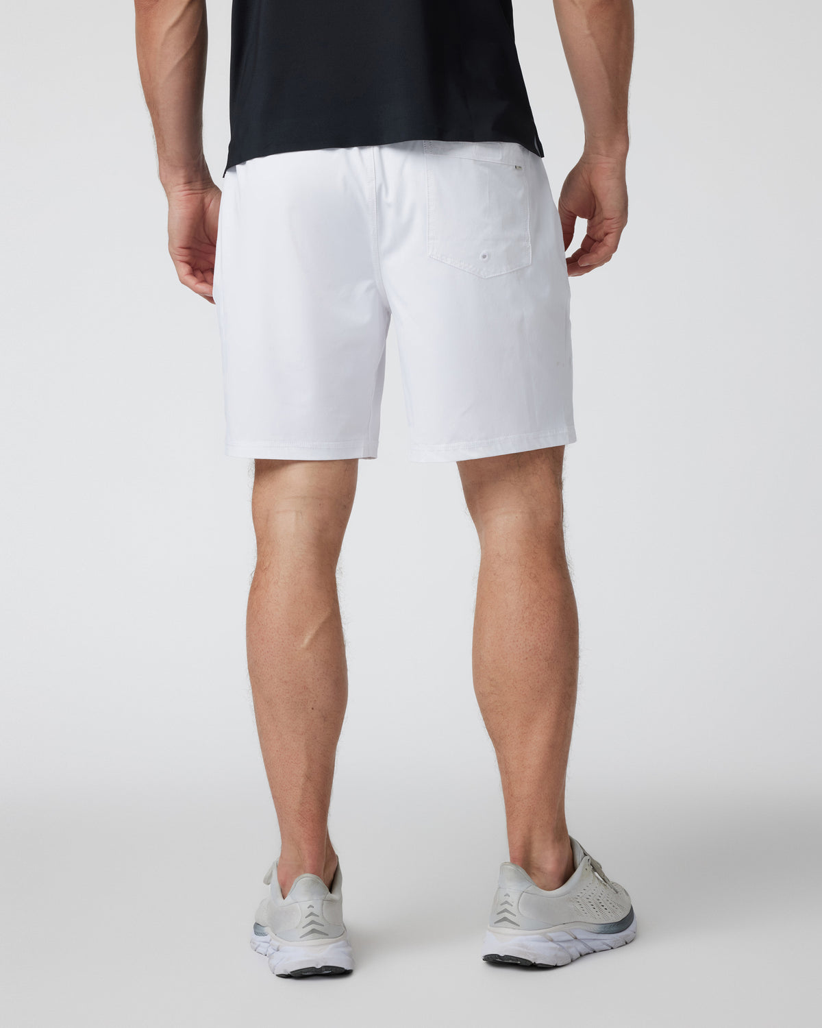 Kore Short Lined 7" Men's White Athletic Shorts - Vuori