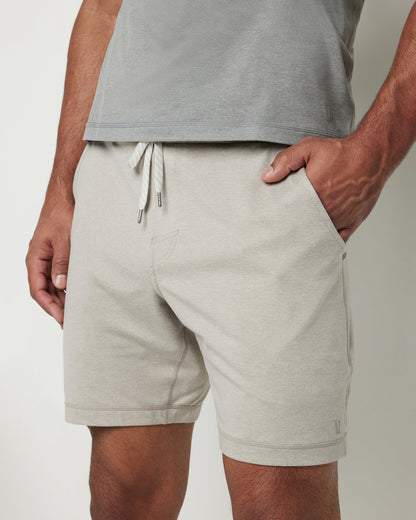 Ponto Short Men's Dark Salt Heather Jogger Shorts - Vuori