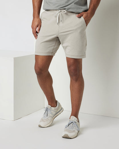 Ponto Short Men's Dark Salt Heather Jogger Shorts - Vuori
