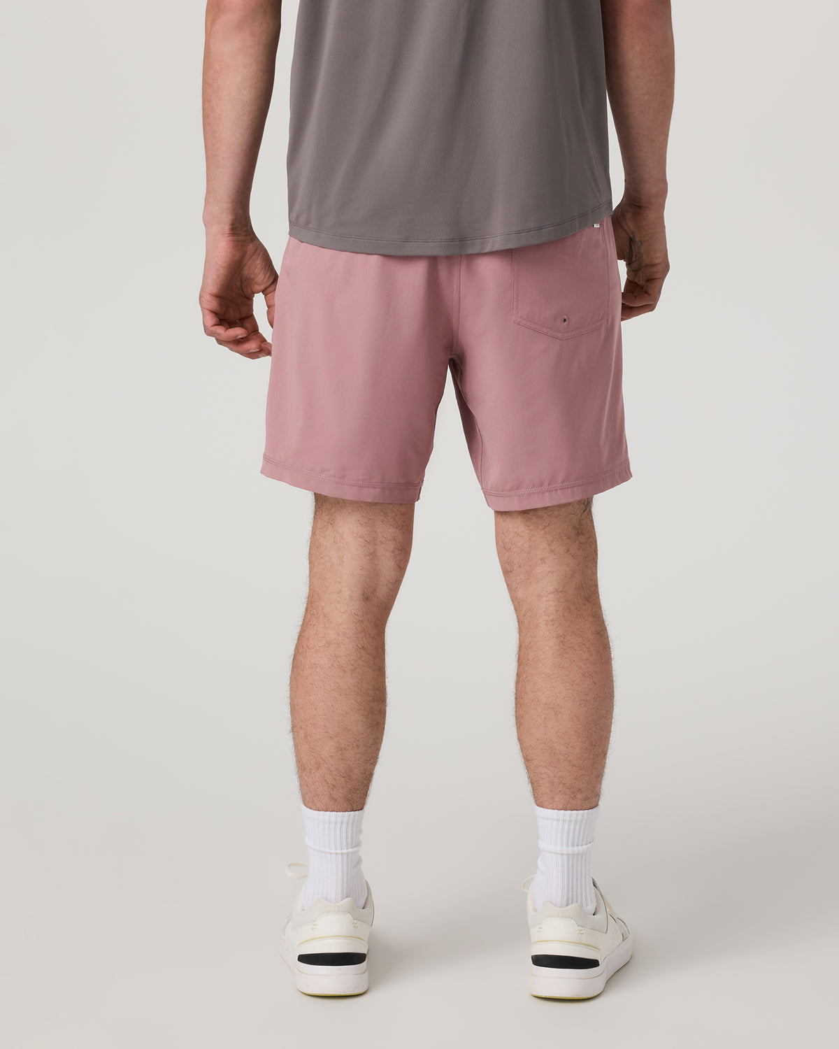 Kore Short Lined 7" Men's Summer Red Athletic Shorts - Vuori