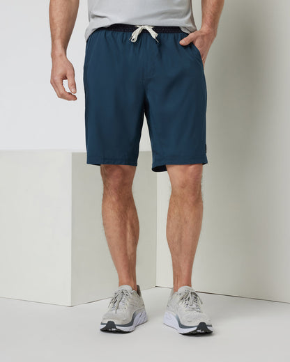 Kore Short Lined 9" Men's Indigo 9" Inseam Athletic Shorts - Vuori