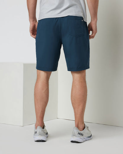 Kore Short Lined 9" Men's Indigo 9" Inseam Athletic Shorts - Vuori