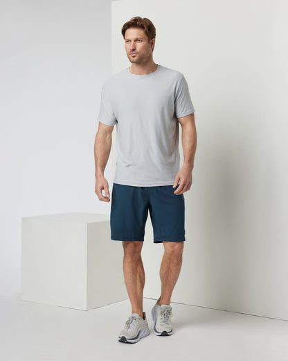 Kore Short Lined 9" Men's Indigo 9" Inseam Athletic Shorts - Vuori