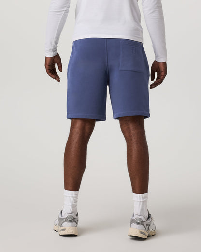 Seaside Short 8" Men's French Blue Lounge Shorts - Vuori