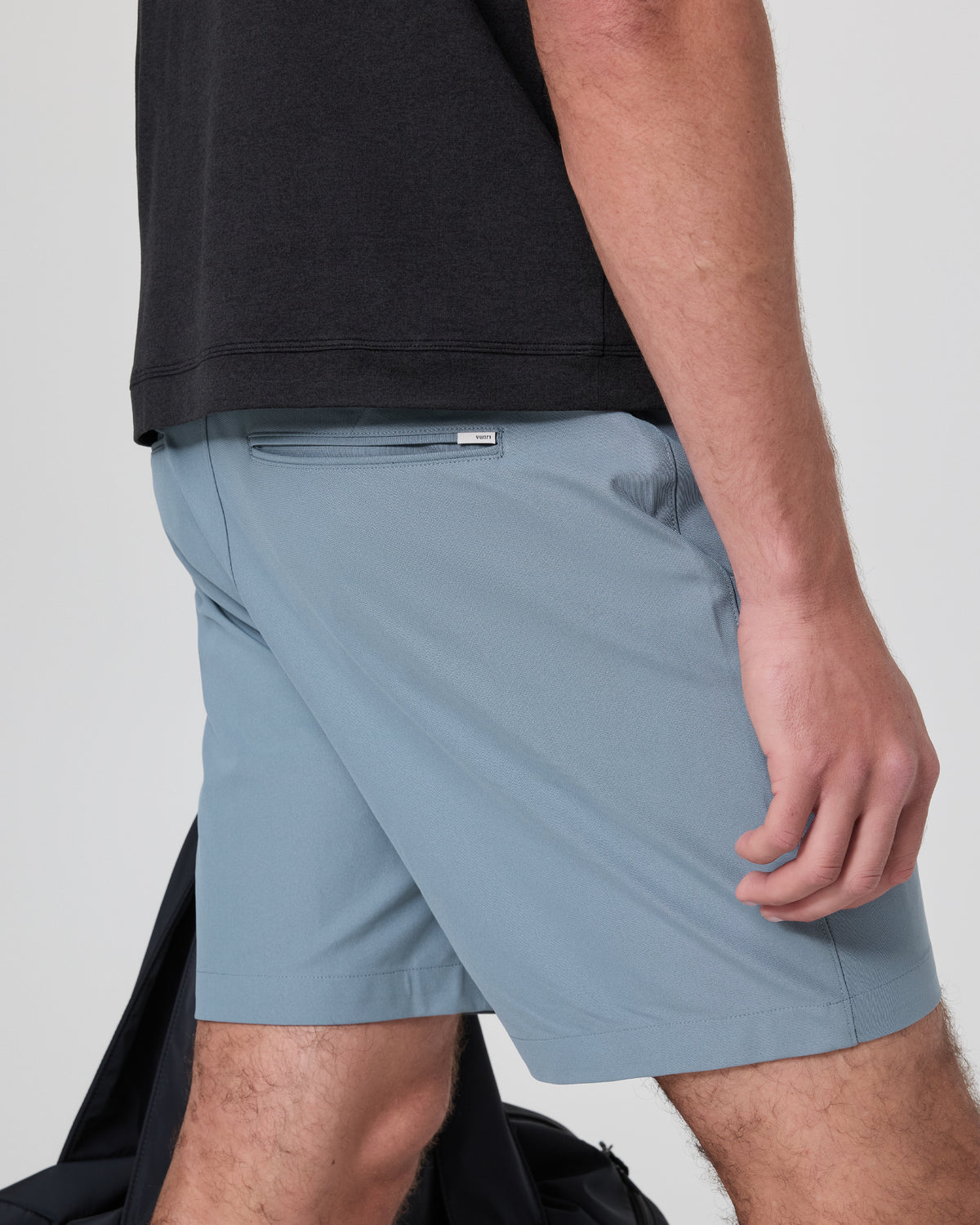 Meta Short Classic Fit 6" Dusty Blue Chino Shorts - Vuori