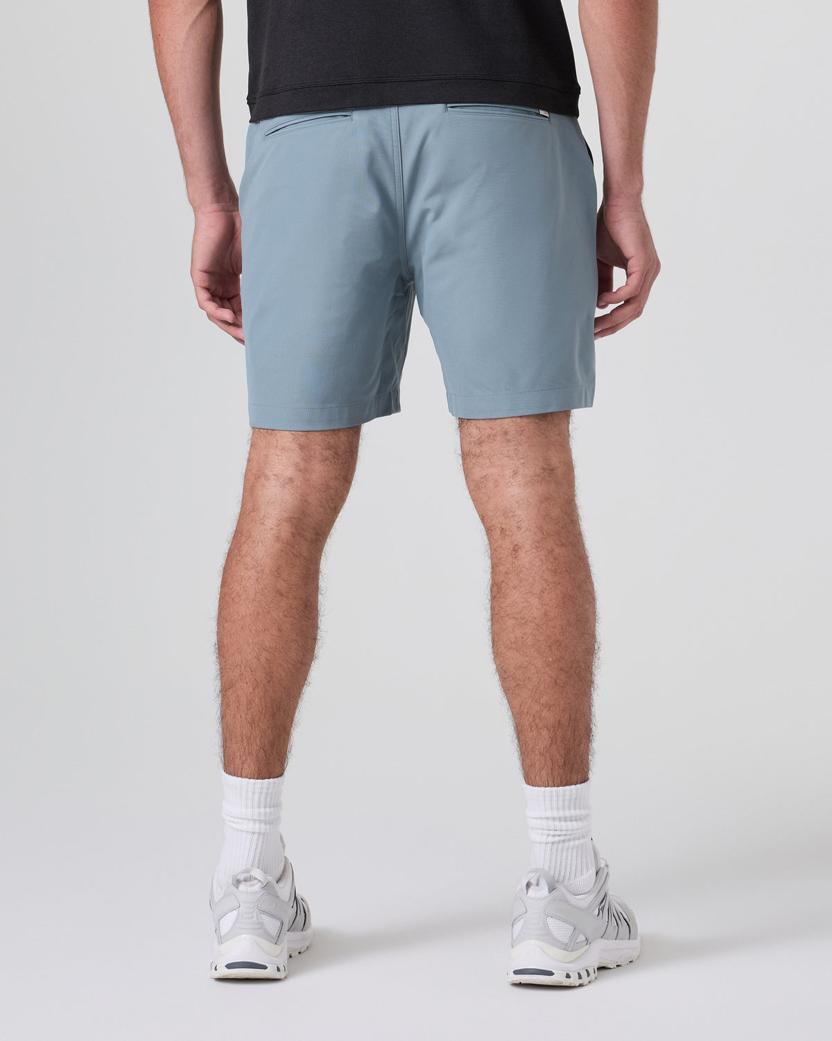 Meta Short Classic Fit 6" Dusty Blue Chino Shorts - Vuori