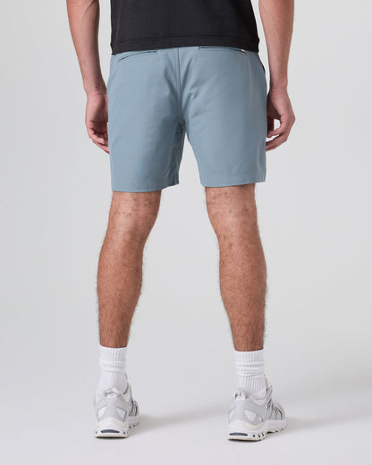 Meta Short Classic Fit 6" Dusty Blue Chino Shorts - Vuori