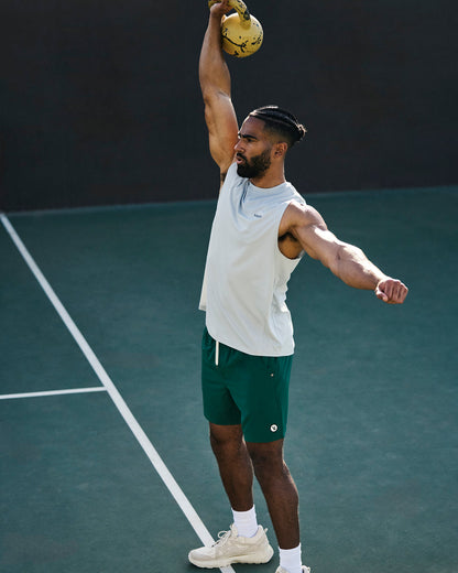 Kore Short Lined 7" Men's Viridian Athletic Fit Shorts - Vuori