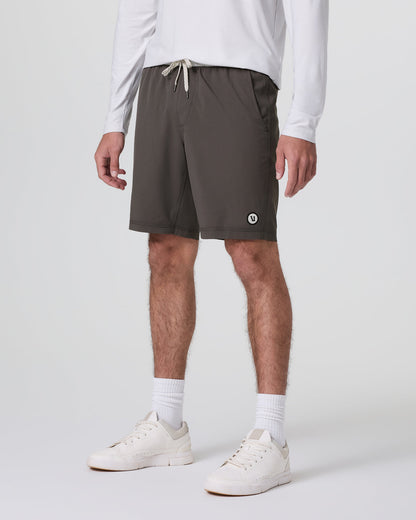 Kore Short Lined 9" Warm Grey Athletic Shorts - Vuori