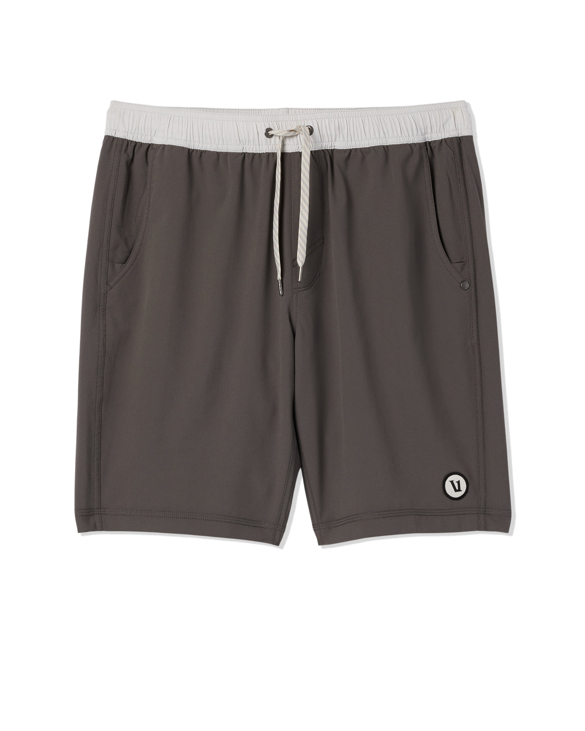 Kore Short Lined 9" Warm Grey Athletic Shorts - Vuori