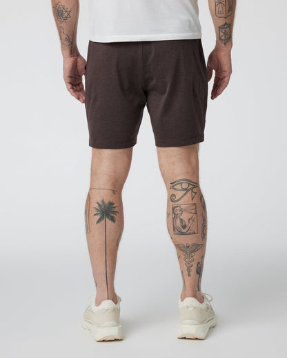 Ponto Short Men's Java Heather Shorts - Vuori