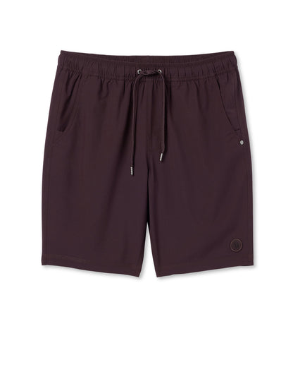 Kore Short Lined 9" Raisin Tonal Athletic Shorts - Vuori