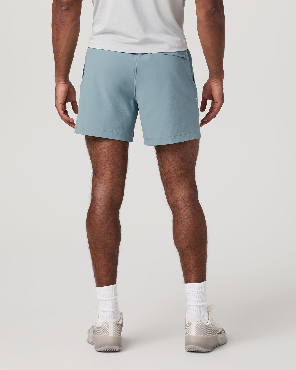 Crosscourt Short Unlined 5" Men's Mist Tennis Shorts - Vuori