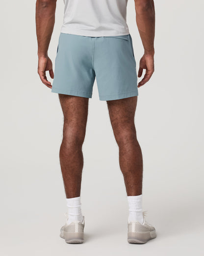 Crosscourt Short Unlined 5" Men's Mist Tennis Shorts - Vuori