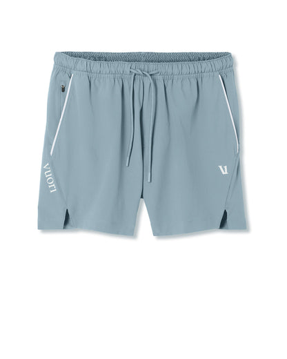 Crosscourt Short Unlined 5" Men's Mist Tennis Shorts - Vuori