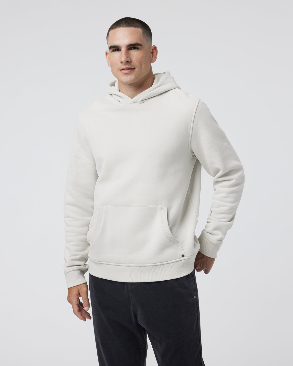 Seaside Pullover Hoodie Men's Salt Fleece Hoodie - Vuori