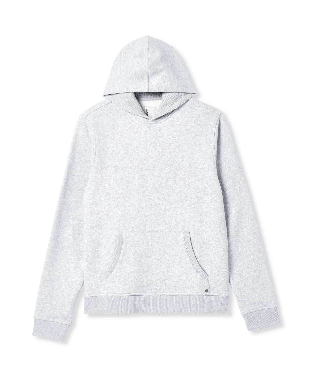 Seaside Pullover Hoodie Light Heather Grey - Vuori