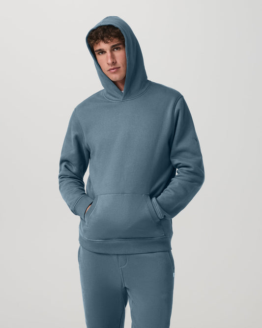 Seaside Pullover Hoodie Blue Sea Heavyweight Hoodie - Vuori
