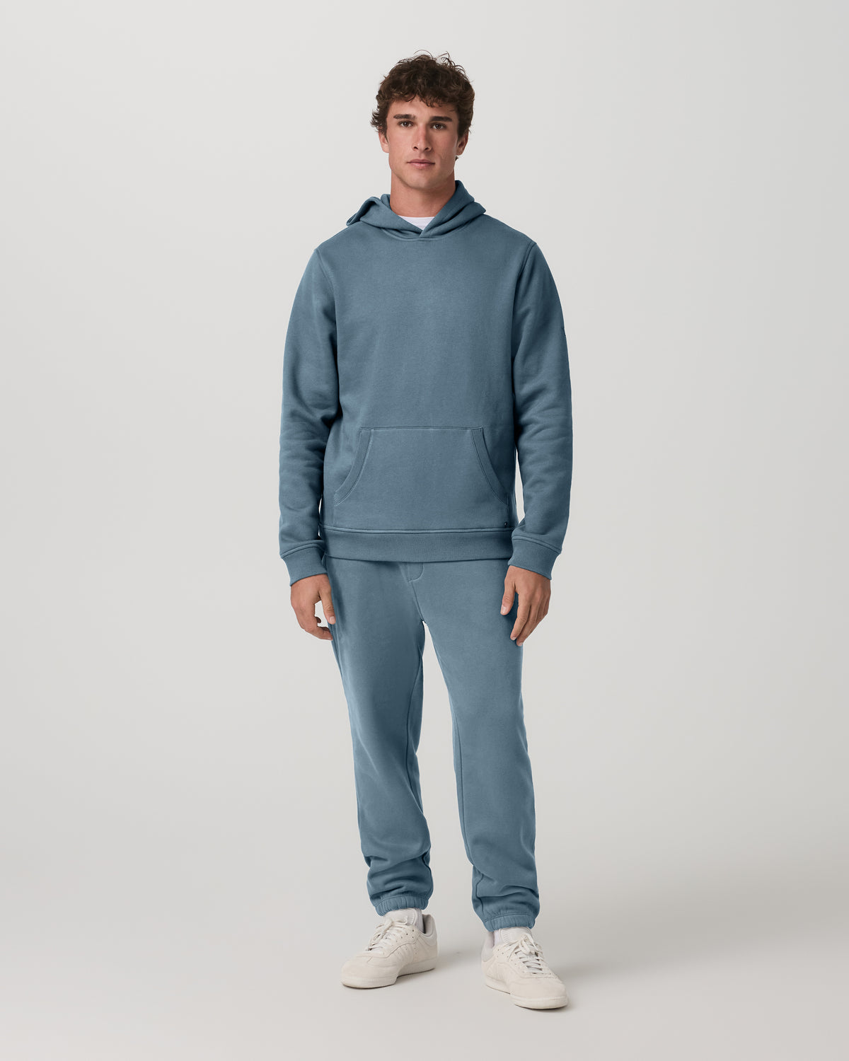 Seaside Pullover Hoodie Blue Sea Heavyweight Hoodie - Vuori