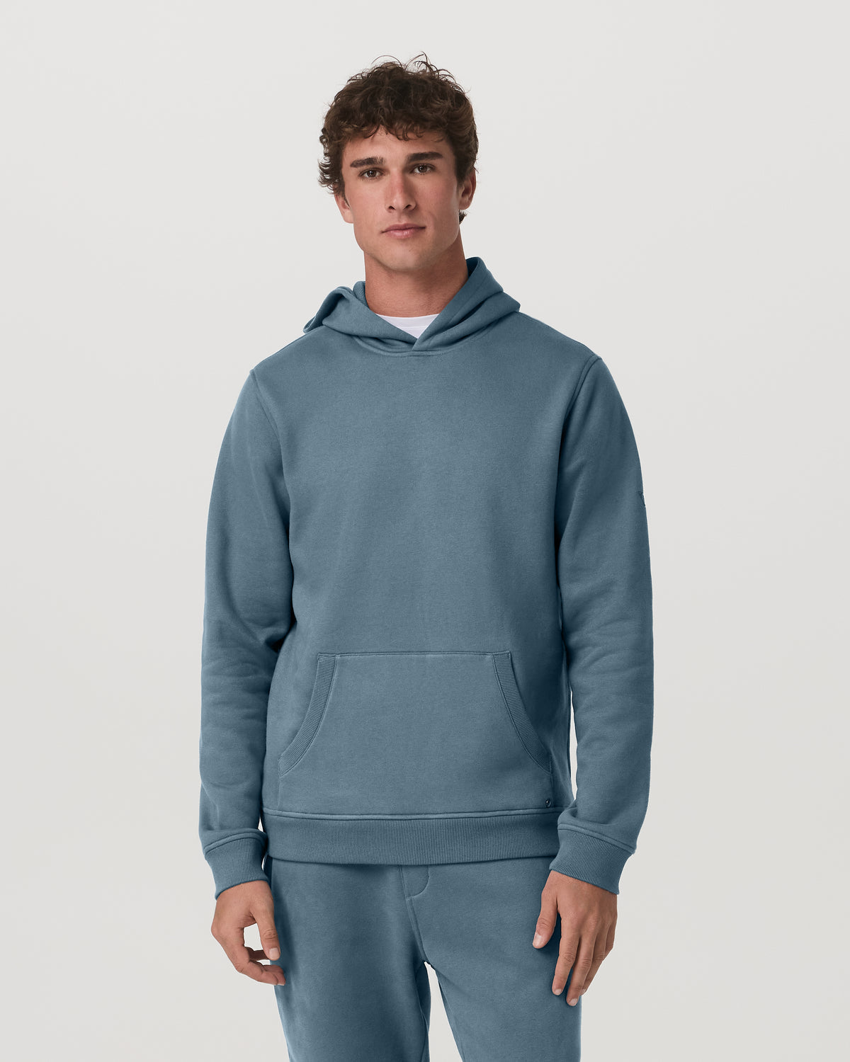 Seaside Pullover Hoodie Blue Sea Heavyweight Hoodie - Vuori
