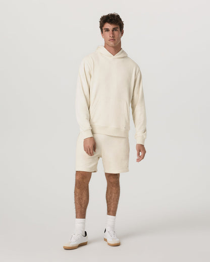 Cypress Vintage Hoodie Men's Buttermilk Heather Hoodie - Vuori