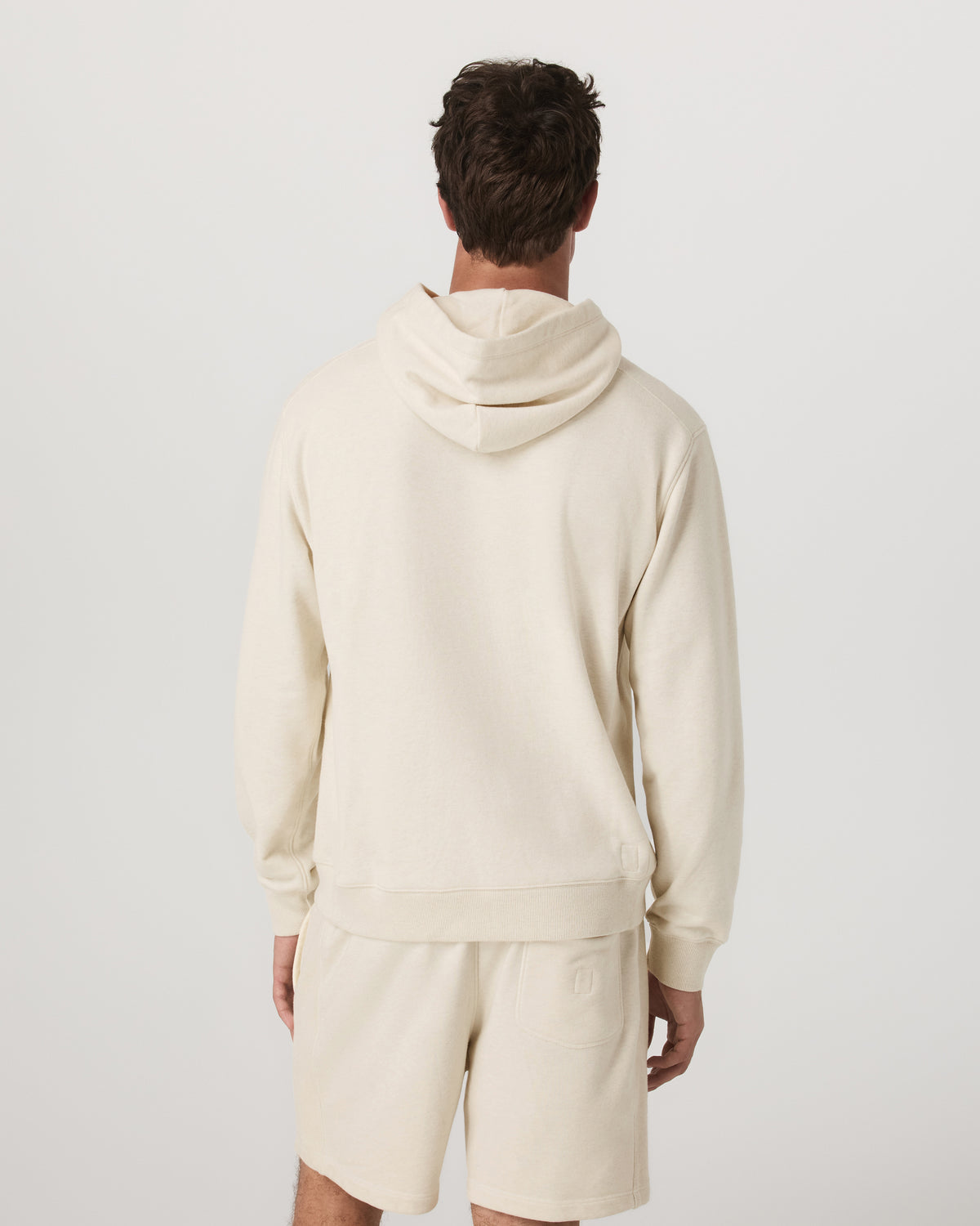 Cypress Vintage Hoodie Men's Buttermilk Heather Hoodie - Vuori