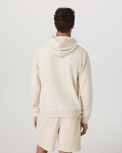 Cypress Vintage Hoodie Men's Buttermilk Heather Hoodie - Vuori