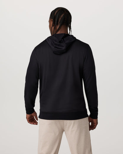 Sunday Hoodie 2.0 Men's Black Athletic Fit Hoodie - Vuori